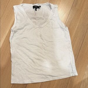 Theory Ivory Tank Top